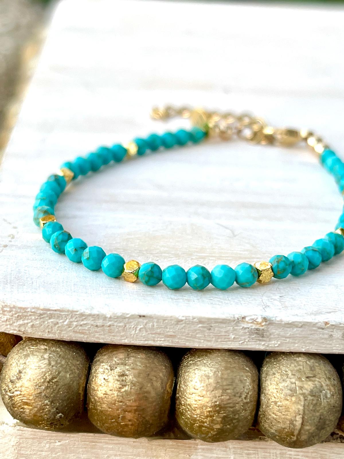 December Birthstone Eka Turquoise Bracelet