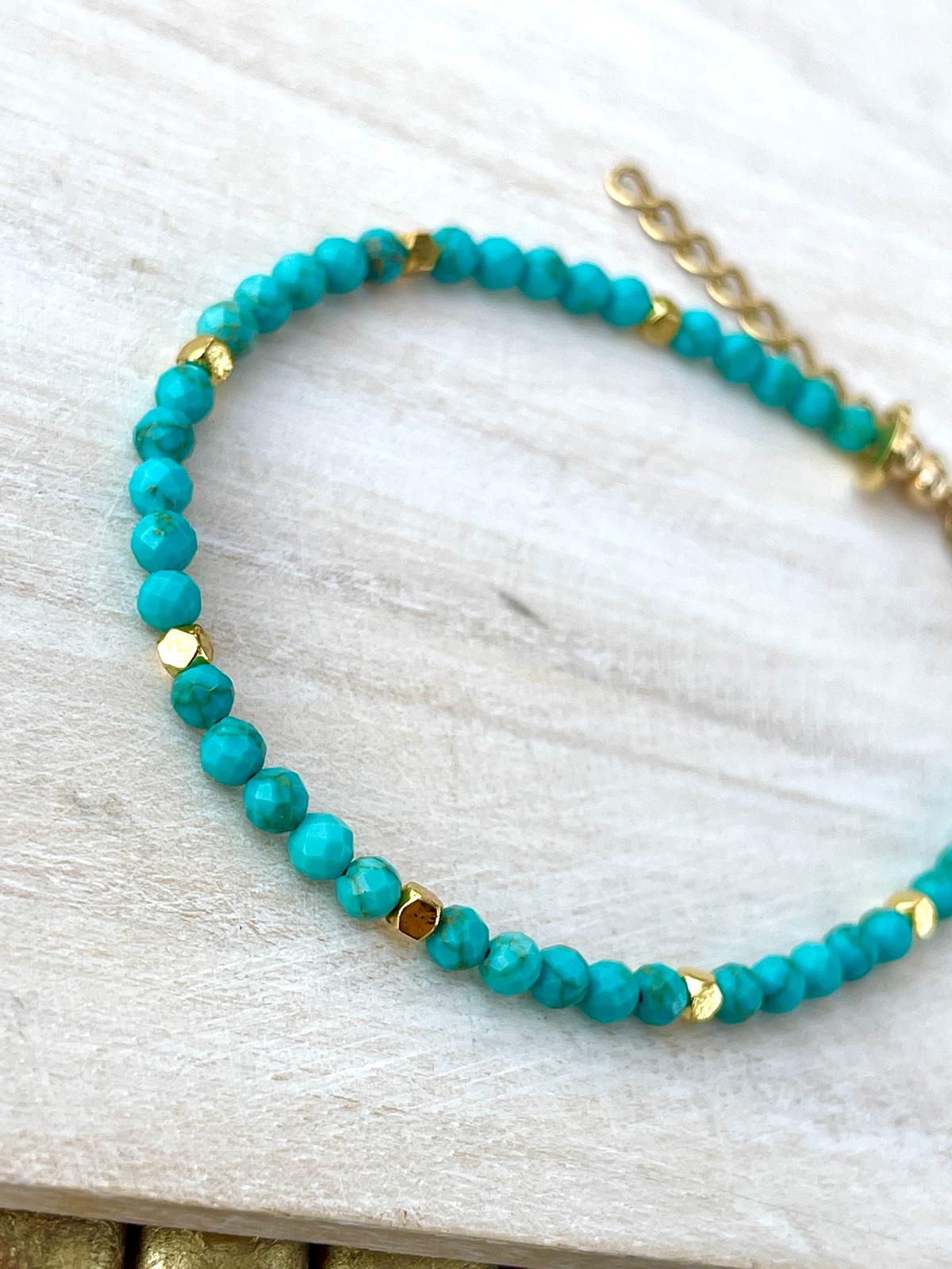 December Birthstone Eka Turquoise Bracelet